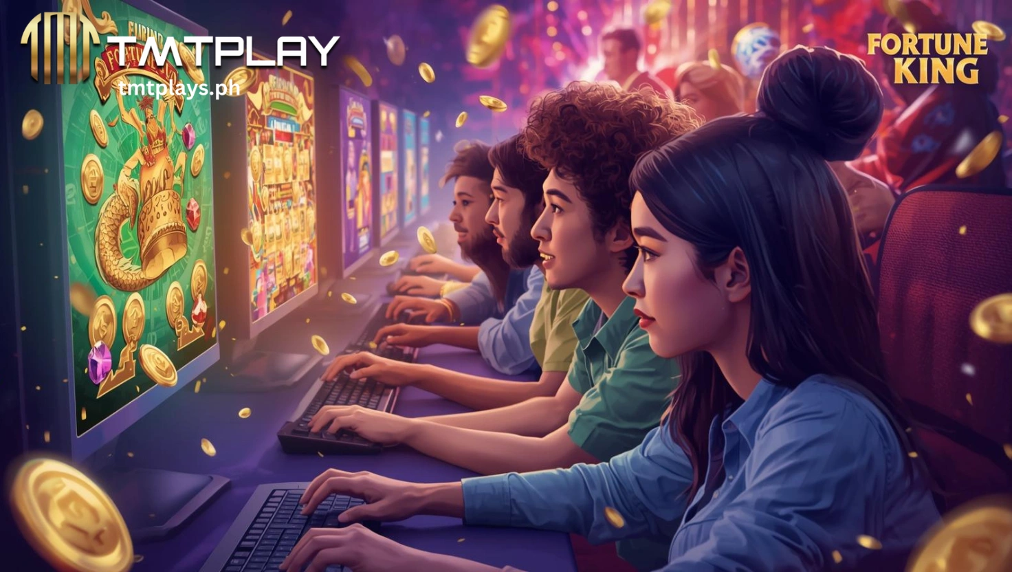 Subukan ang swerte mo at abutin ang Fortune King Jackpot sa spin na ito